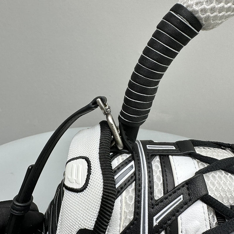 バレンシアガ アウトレット BALENCIAGA SNEAKERHEAD スモール TOP HANDLE バッグ 2521815 ホワイト ポリエステル バレンシアガ バッグ アウトレット - 画像 (6)