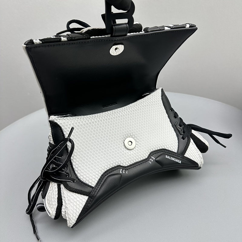 バレンシアガ アウトレット BALENCIAGA SNEAKERHEAD スモール TOP HANDLE バッグ 2521815 ホワイト ポリエステル バレンシアガ バッグ アウトレット - 画像 (4)