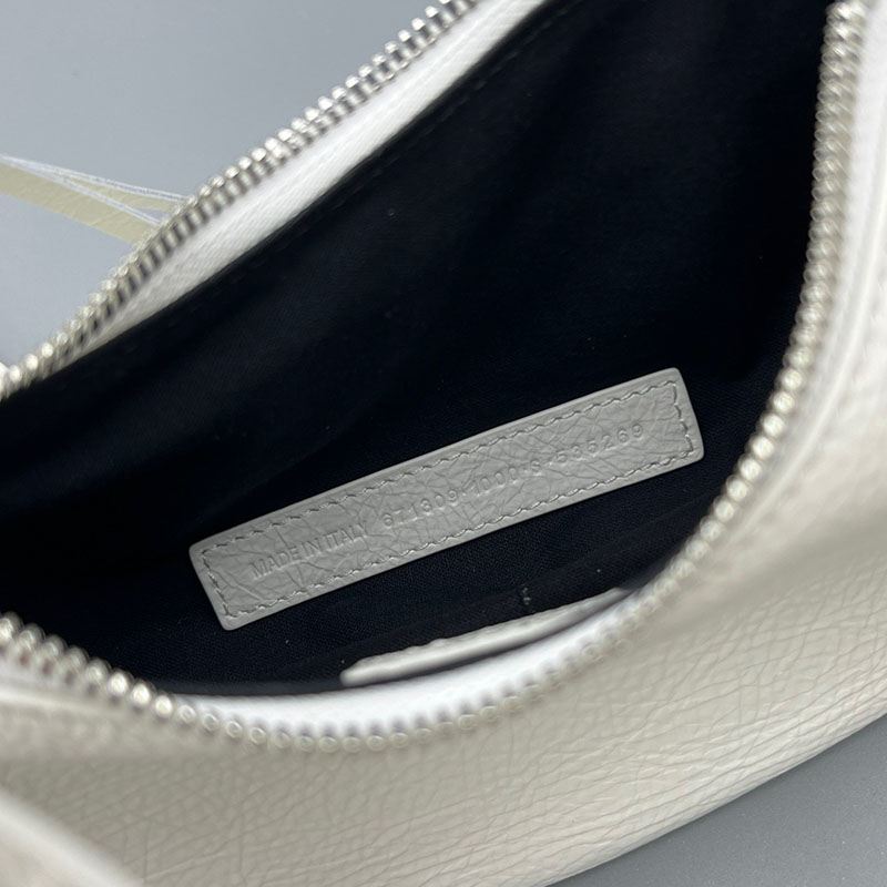 バレンシアガ アウトレット BALENCIAGA Le Cagole ショルダーバッグ XS 6713091VG9Y9104 ホワイト ラムスキン バレンシアガ バッグ アウトレット - 画像 (2)