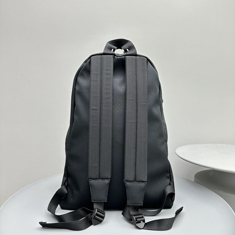 バレンシアガ アウトレット BALENCIAGA Explorer バックパック ピアーシング 5032212AAMF1000 ブラック ポリアミド バレンシアガリュックコーデ - 画像 (8)