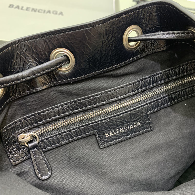バレンシアガ アウトレット BALENCIAGA ルカゴールXS バゲットバッグ 7024321VG9Y1000 ブラック ラムスキン バレンシアガ バッグ アウトレット - 画像 (2)