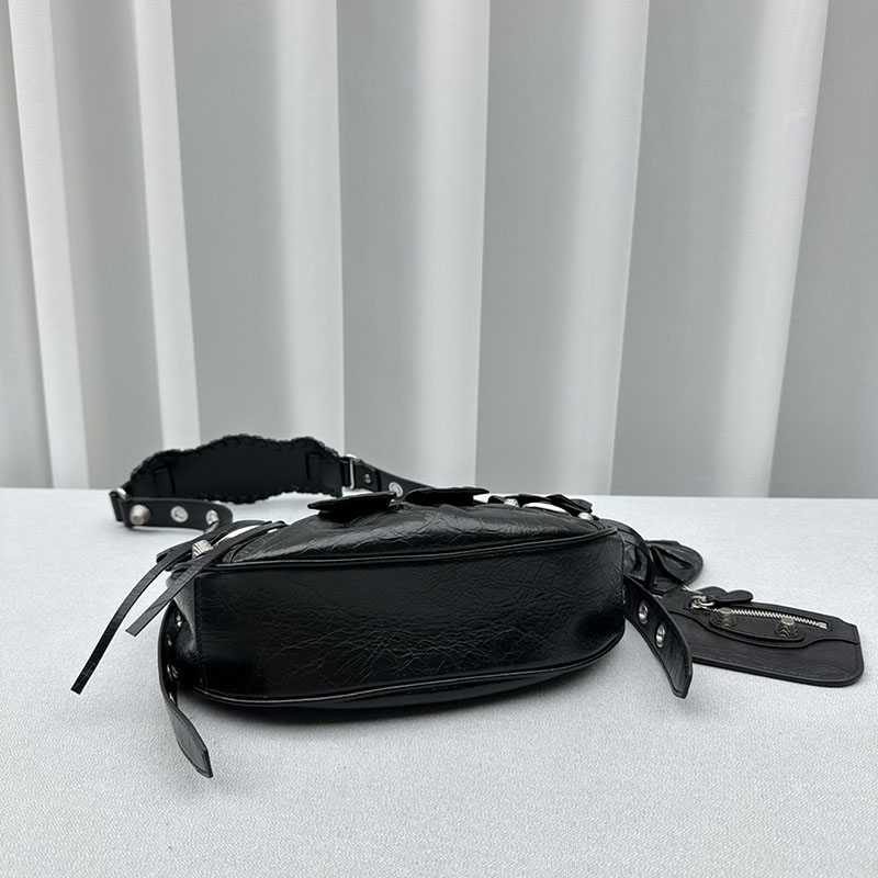 バレンシアガ アウトレット BALENCIAGA Le Cagole ショルダーバッグ XS 2521860 ブラック ラムスキン バレンシアガ ショルダーバッグ 人気 - 画像 (8)