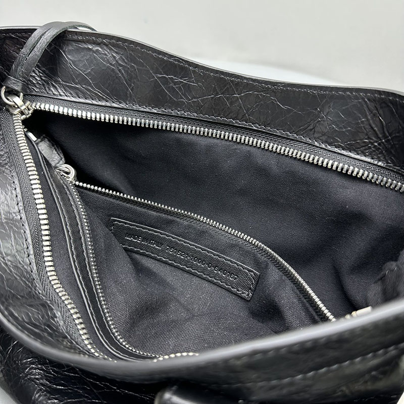 バレンシアガ アウトレット BALENCIAGA NEO CAGOLE XS シティ 700940210BK1000 ブラック ラムスキン バレンシアガ シティバッグ - 画像 (2)