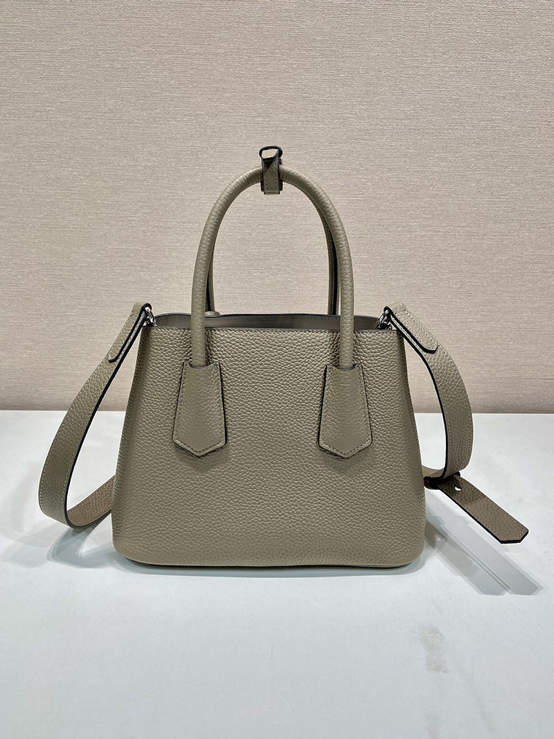 プラダ アウトレット PRADA ダブルスモール レザー バッグ 1BG572_2HJA_F0KFZ_V_OOZ ベージュ 牛革 プラダ トートバッグ アウトレット - 画像 (7)