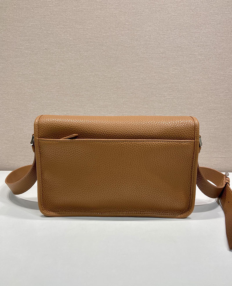 プラダ アウトレット PRADA レザーショルダーバッグ 22VD075_2BBE_F0046_V_OOO コニャック H品 プラダ アウトレット どれくらい安い - 画像 (7)