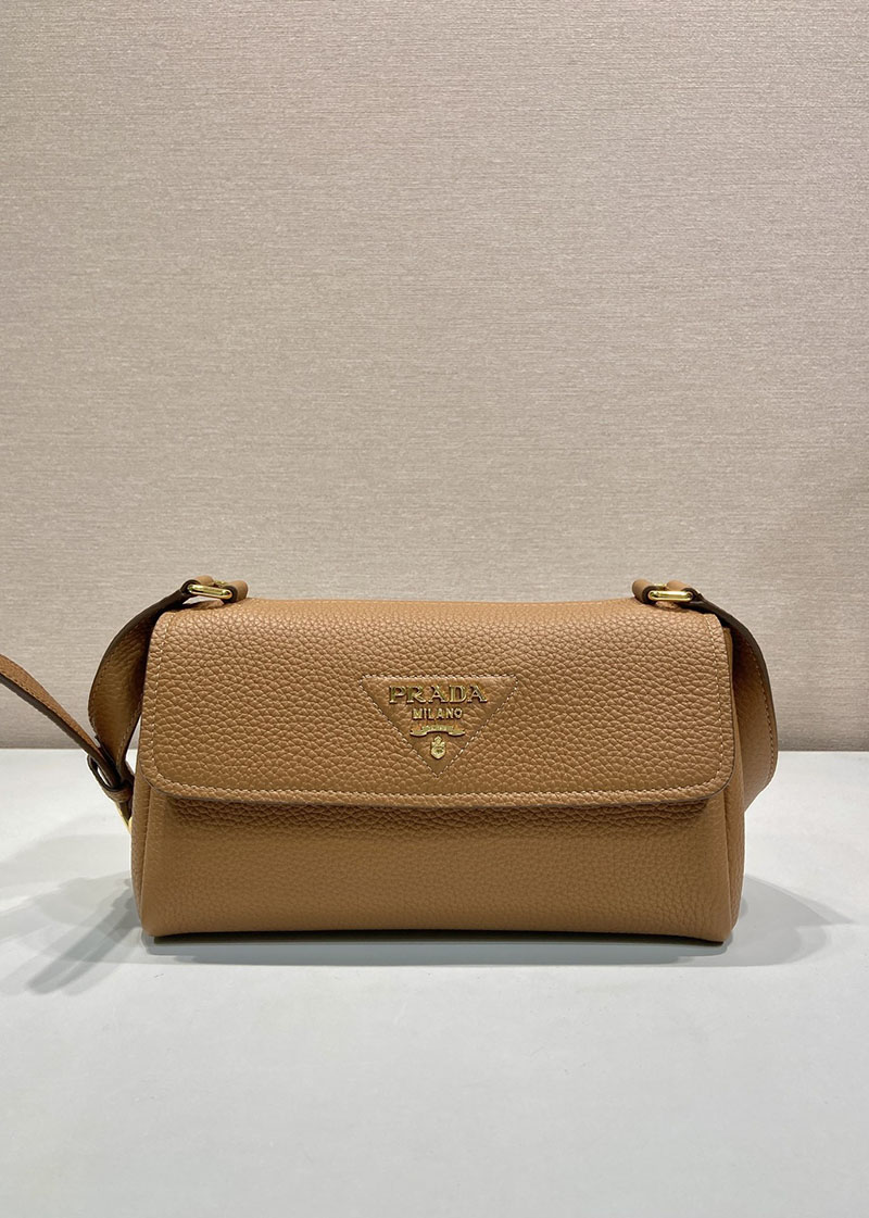 プラダ アウトレット PRADA プラダ スモール レザー ショルダーバッグ 1BN022_2DKV_F03BH_V_ONO H品 プラダ ミニバッグ アウトレット - 画像 (9)