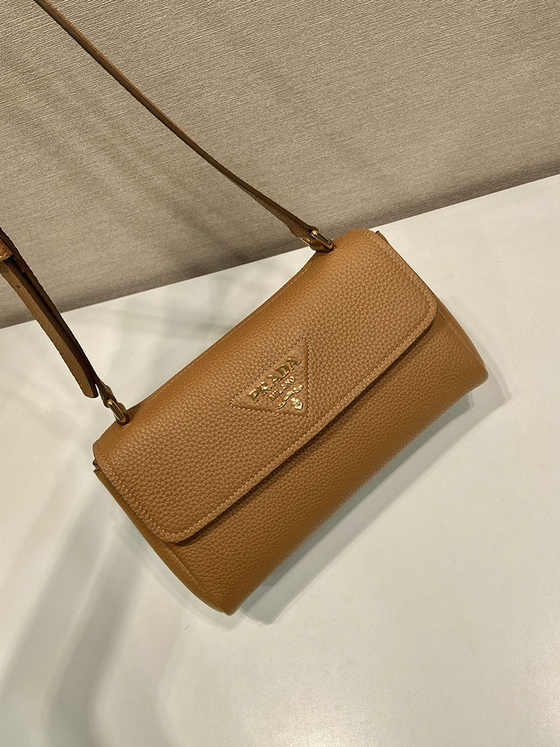 プラダ アウトレット PRADA プラダ スモール レザー ショルダーバッグ 1BN022_2DKV_F03BH_V_ONO H品 プラダ ミニバッグ アウトレット - 画像 (8)