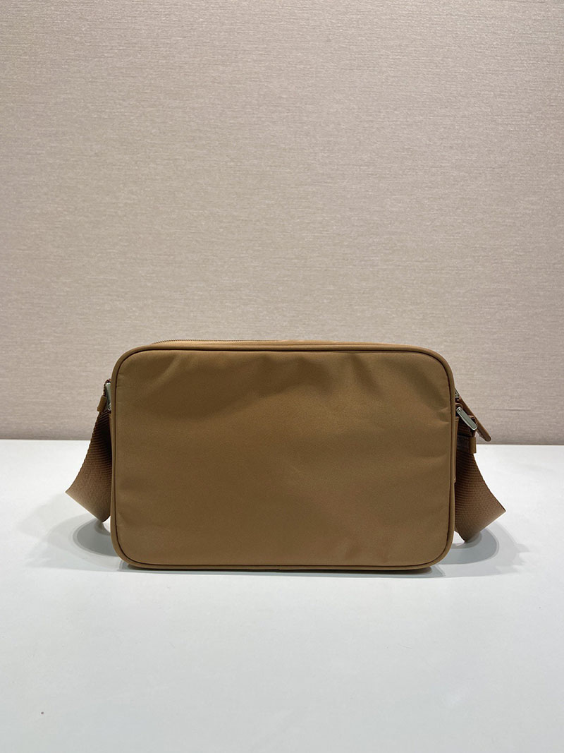 プラダ アウトレット PRADA Re-Nylon ショルダーバッグ 1BC167_RV44_F0046_V_B1M ブラウン H品 プラダ ショルダーバッグ メンズ 人気 - 画像 (8)
