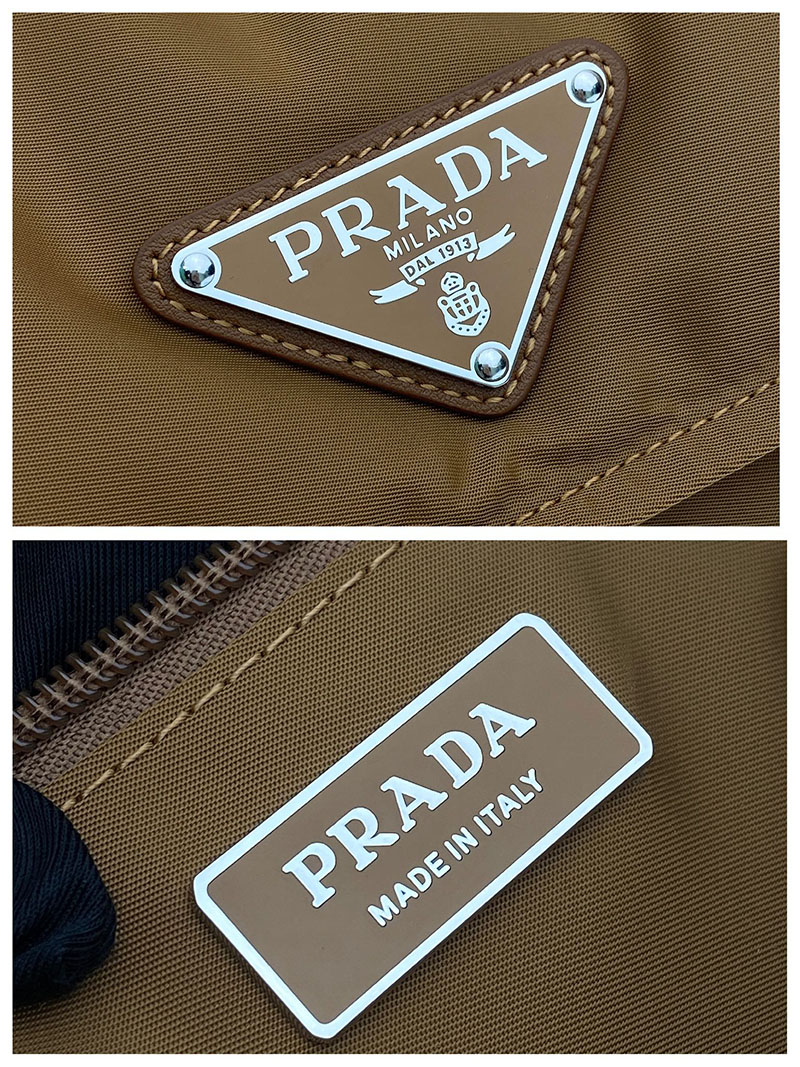 プラダ アウトレット PRADA Re-Nylon ラージ パデッド 1BD256_RDLN_F0134_V_OOO ブランデー H品 レディース プラダ ショルダーバッグ - 画像 (2)