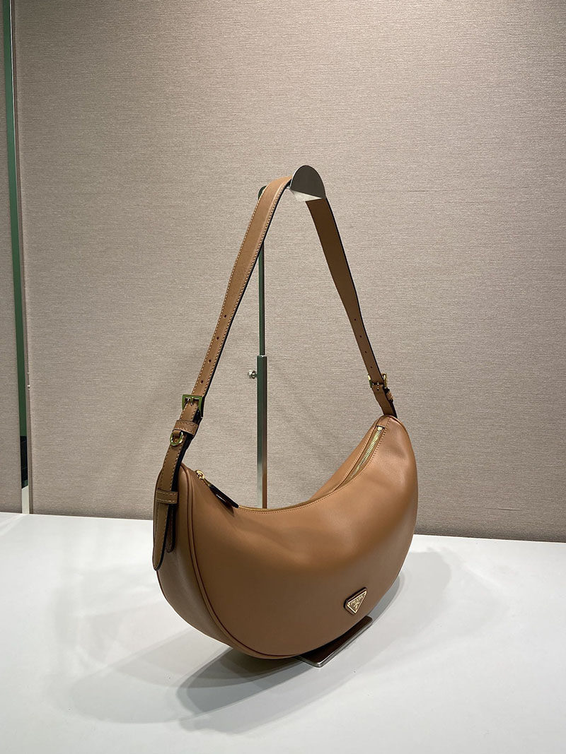 プラダ アウトレット PRADA ドゥミ・リュンヌラージ 1BC255_2CYS_F0018_V_OVO ナチュラル H品 レディース プラダ ショルダーバッグ - 画像 (9)