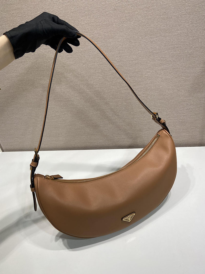 プラダ アウトレット PRADA ドゥミ・リュンヌラージ 1BC255_2CYS_F0018_V_OVO ナチュラル H品 レディース プラダ ショルダーバッグ - 画像 (8)