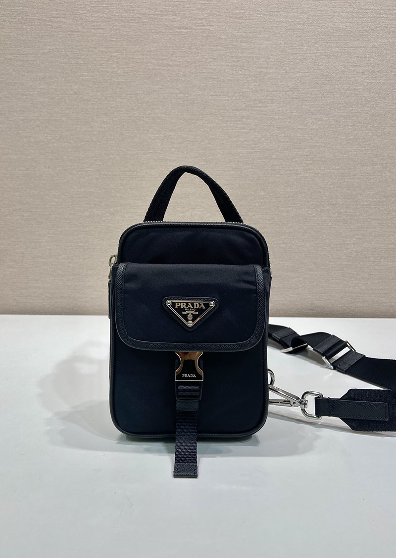 プラダ アウトレット PRADA Re-Nylon スマートフォンケース 2ZH194_2DMH_F0002 ブラック H品 プラダ スマホケース ショルダー - 画像 (9)