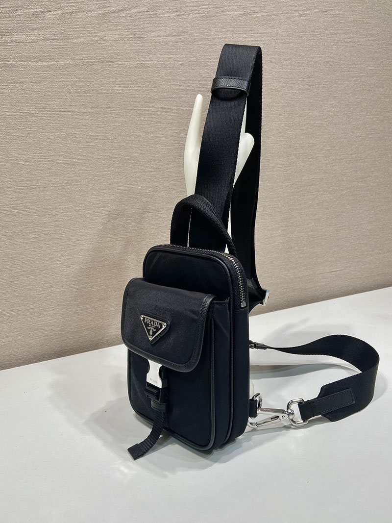 プラダ アウトレット PRADA Re-Nylon スマートフォンケース 2ZH194_2DMH_F0002 ブラック H品 プラダ スマホケース ショルダー - 画像 (8)
