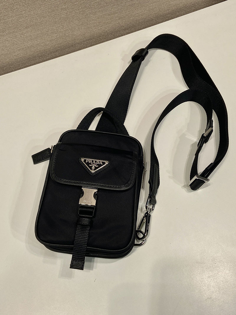 プラダ アウトレット PRADA Re-Nylon スマートフォンケース 2ZH194_2DMH_F0002 ブラック H品 プラダ スマホケース ショルダー - 画像 (7)