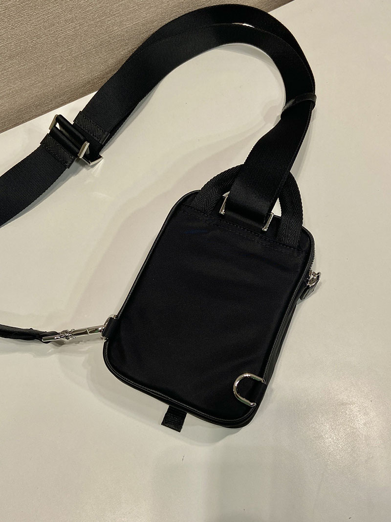 プラダ アウトレット PRADA Re-Nylon スマートフォンケース 2ZH194_2DMH_F0002 ブラック H品 プラダ スマホケース ショルダー - 画像 (6)