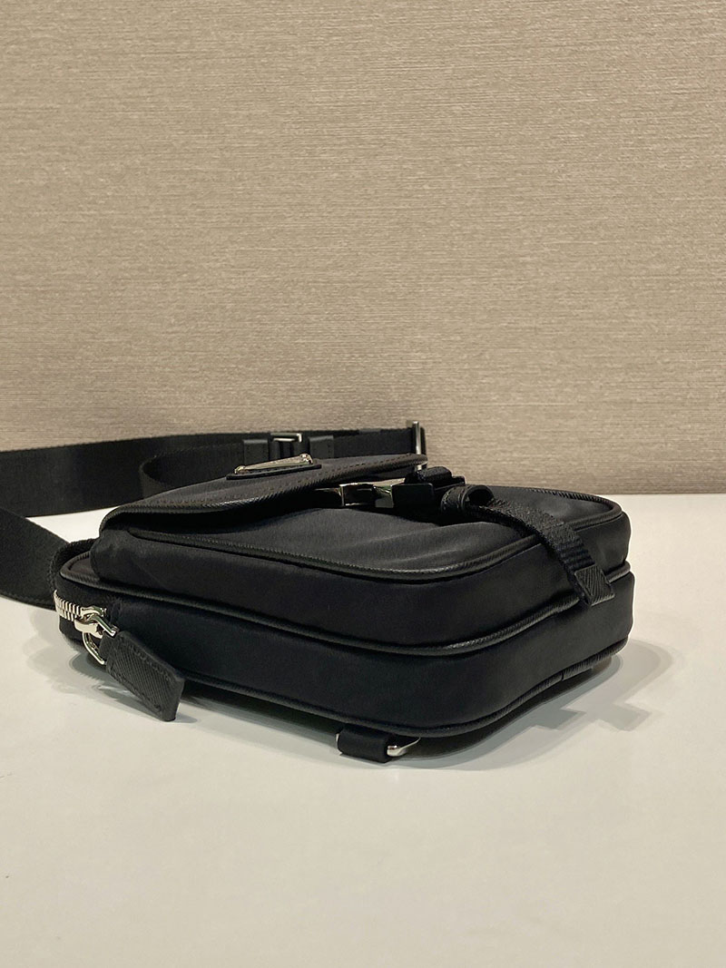プラダ アウトレット PRADA Re-Nylon スマートフォンケース 2ZH194_2DMH_F0002 ブラック H品 プラダ スマホケース ショルダー - 画像 (5)
