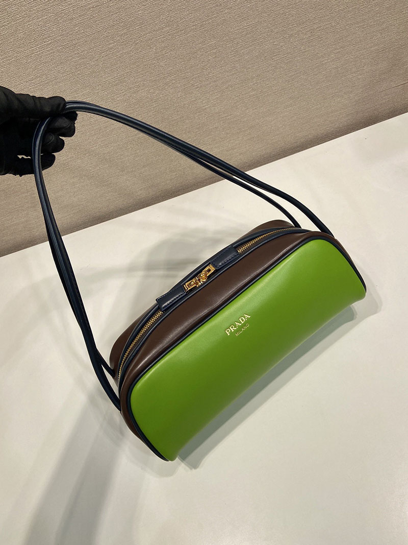 プラダ アウトレット PRADA スイング スムースレザー ショルダーバッグ 1BC249_ASK_F04IS_V_OOO ライトグリーン H品 プラダ ミニポシェット - 画像 (9)