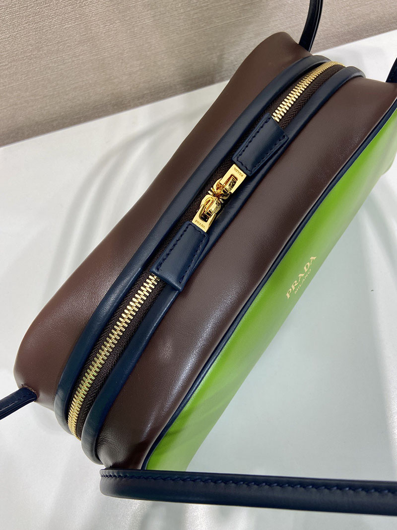 プラダ アウトレット PRADA スイング スムースレザー ショルダーバッグ 1BC249_ASK_F04IS_V_OOO ライトグリーン H品 プラダ ミニポシェット - 画像 (4)