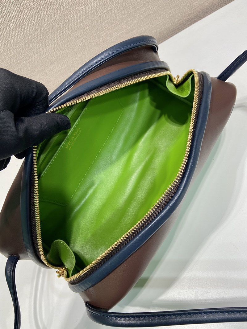 プラダ アウトレット PRADA スイング スムースレザー ショルダーバッグ 1BC249_ASK_F04IS_V_OOO ライトグリーン H品 プラダ ミニポシェット - 画像 (3)