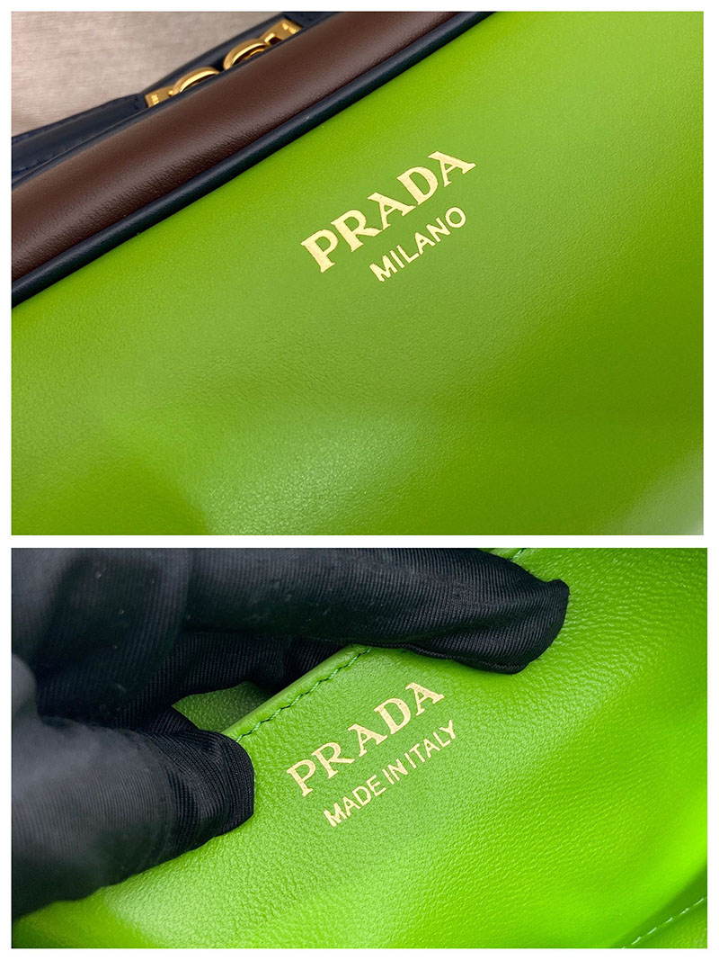 プラダ アウトレット PRADA スイング スムースレザー ショルダーバッグ 1BC249_ASK_F04IS_V_OOO ライトグリーン H品 プラダ ミニポシェット - 画像 (2)