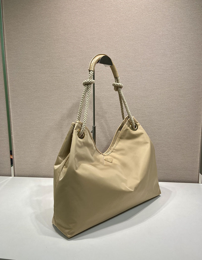 プラダ アウトレット PRADA マリナー ラージ Re-Nylon ショルダーバッグ 1BC244_2HG8_F0040_V_OOO ベージュ H品 プラダ バッグ 新作 - 画像 (9)
