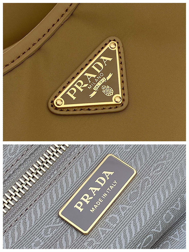 プラダ アウトレット PRADA マリナー ラージ Re-Nylon ショルダーバッグ 1BC244_2HG8_F0040_V_OOO ベージュ H品 プラダ バッグ 新作 - 画像 (2)