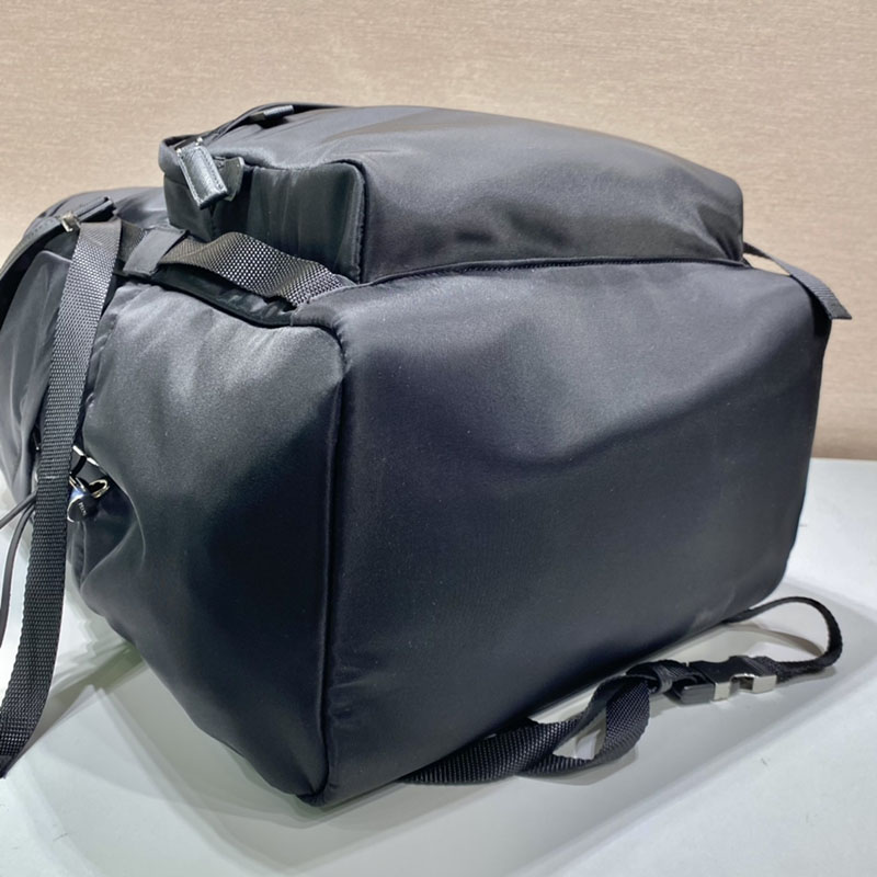 プラダ コピー PRADA Re-Nylon xサフィアーノレザー バックパック 2VZ090_2DMG_F0002_V_OOO ブラック H品 プラダ リュック コピー - 画像 (5)