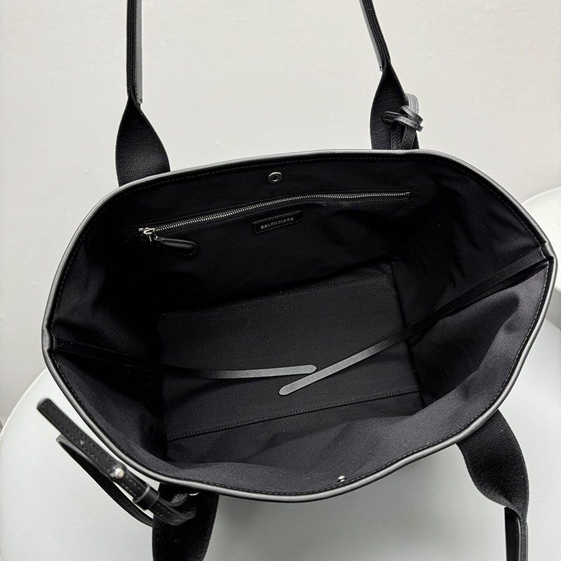 バレンシアガ アウトレット BALENCIAGA Biarritz トートバッグ スモール 8109812ABGW1000 ブラック カーフスキン バレンシアガ トートバッグ 人気 - 画像 (5)