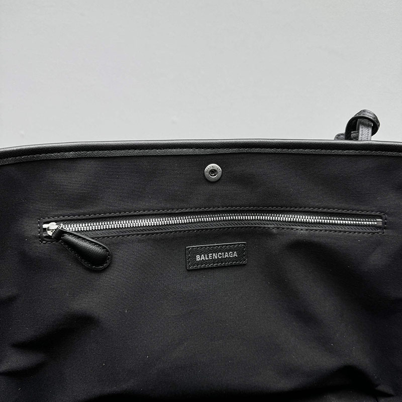 バレンシアガ アウトレット BALENCIAGA Biarritz トートバッグ スモール 8109812ABGW1000 ブラック カーフスキン バレンシアガ トートバッグ 人気 - 画像 (4)