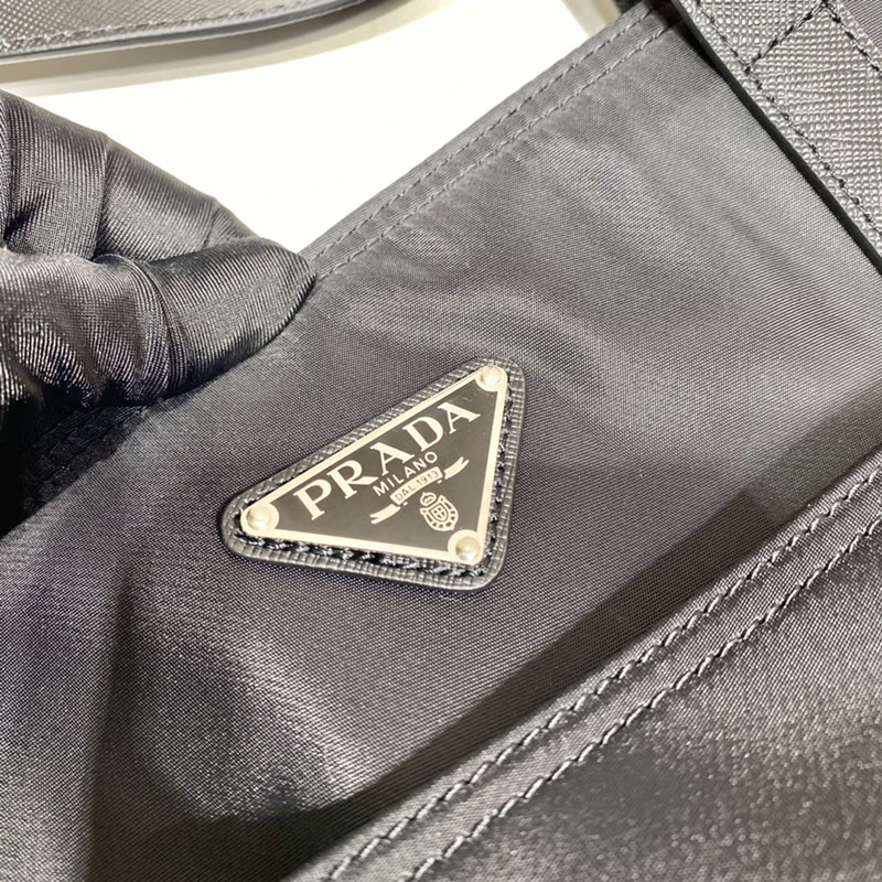 プラダ アウトレット PRADA ショルダーバッグ ショルダートート ナイロン NERO 1BG052_V44_F0002 ブラック H品 プラダ トートバッグ ナイロン a4 - 画像 (5)