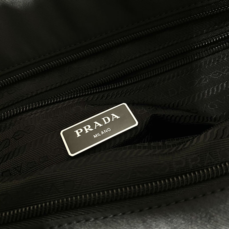 プラダ アウトレット PRADA ショルダーバッグ ショルダートート ナイロン NERO 1BG052_V44_F0002 ブラック H品 プラダ トートバッグ ナイロン a4 - 画像 (2)