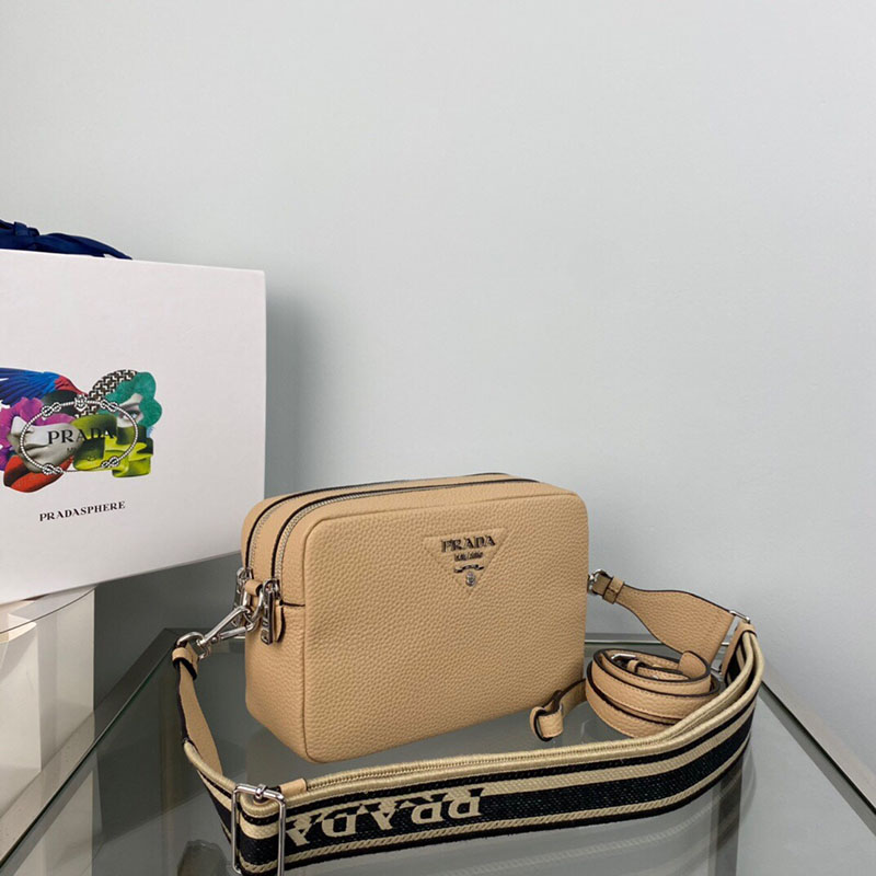 プラダ アウトレット PRADA ショルダーストラップ付 レザー バッグ 1BH082_2DKV_F0009_V_3OM ブラック H品 プラダ ショルダーバッグ 人気 - 画像 (8)