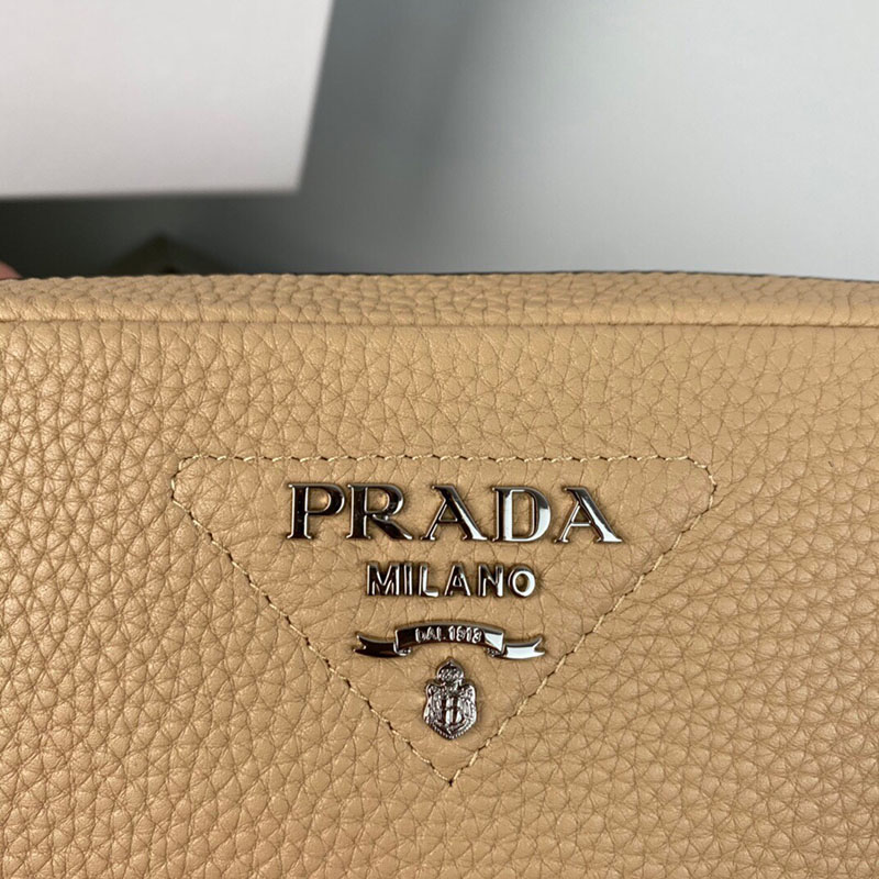 プラダ アウトレット PRADA ショルダーストラップ付 レザー バッグ 1BH082_2DKV_F0009_V_3OM ブラック H品 プラダ ショルダーバッグ 人気 - 画像 (7)