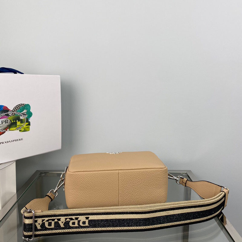 プラダ アウトレット PRADA ショルダーストラップ付 レザー バッグ 1BH082_2DKV_F0009_V_3OM ブラック H品 プラダ ショルダーバッグ 人気 - 画像 (6)