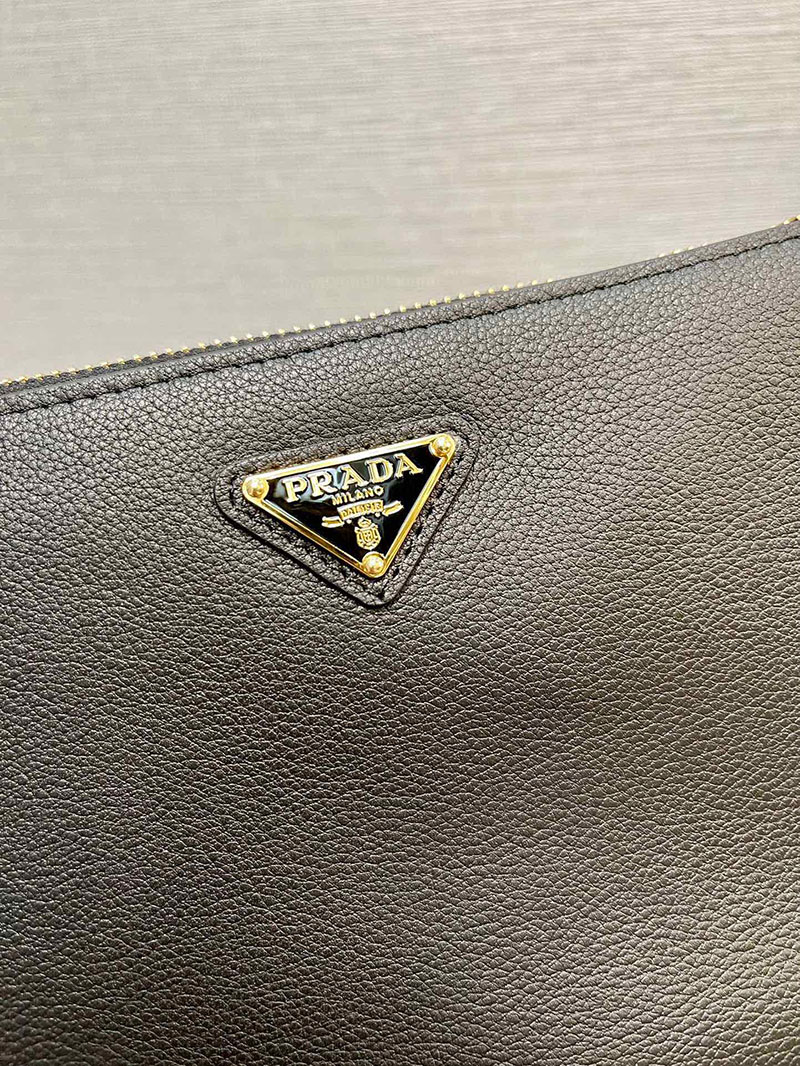 プラダ アウトレット PRADA レザー ポーチ 斜めがけバッグ 1BC238_2CYS_F0002_V_OVO ブラック H品 プラダ バッグ ミニポーチ - 画像 (7)