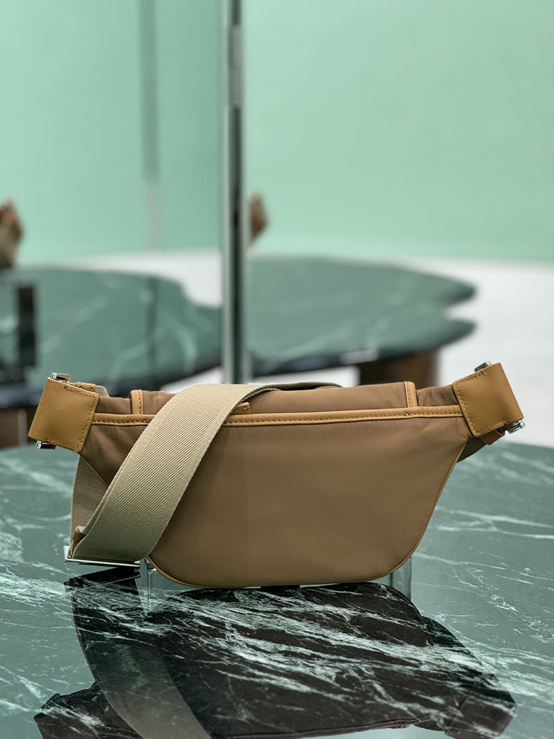 プラダ アウトレット PRADA Re-Nylon ショルダーバッグ 2VH176_2CX2_F0594_V_OOO ブランデー H品 プラダ ボディバッグ メンズ - 画像 (7)