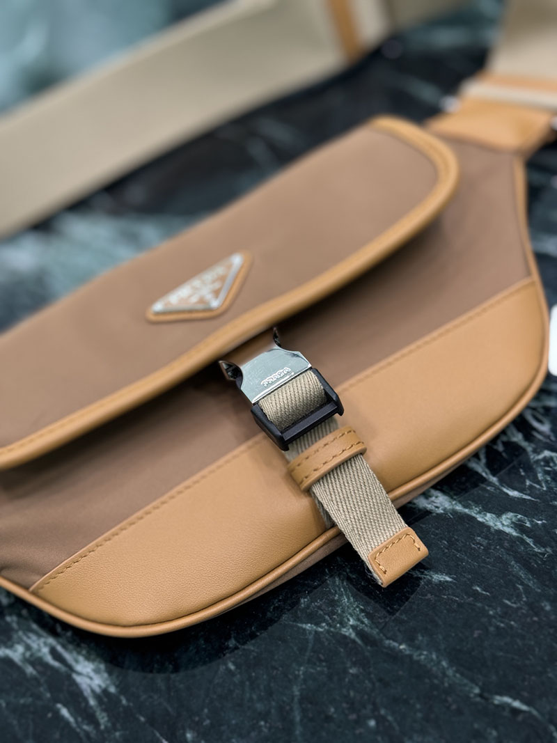 プラダ アウトレット PRADA Re-Nylon ショルダーバッグ 2VH176_2CX2_F0594_V_OOO ブランデー H品 プラダ ボディバッグ メンズ - 画像 (5)