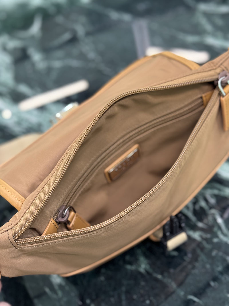 プラダ アウトレット PRADA Re-Nylon ショルダーバッグ 2VH176_2CX2_F0594_V_OOO ブランデー H品 プラダ ボディバッグ メンズ - 画像 (3)