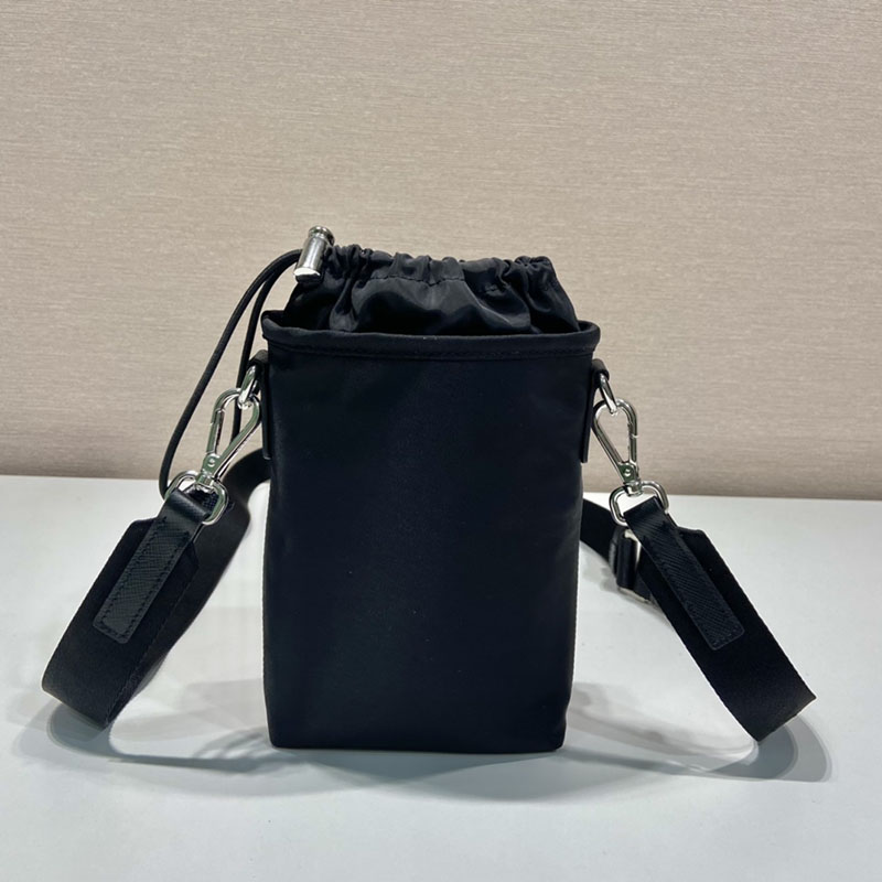 プラダ アウトレット PRADA Re-Nylon スマートフォンケース 2ZH155_2DMI_F0002 ブラック H品 プラダ スマホショルダー 公式 - 画像 (7)