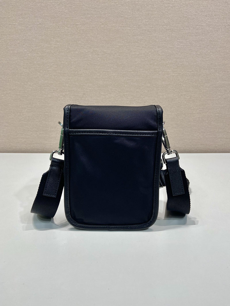 プラダ アウトレット PRADA リナイロン サフィアーノショルダーバッグ 2VD043_2DMH_F0002 ブラック H品 プラダ ナイロンバッグ アウトレット - 画像 (7)