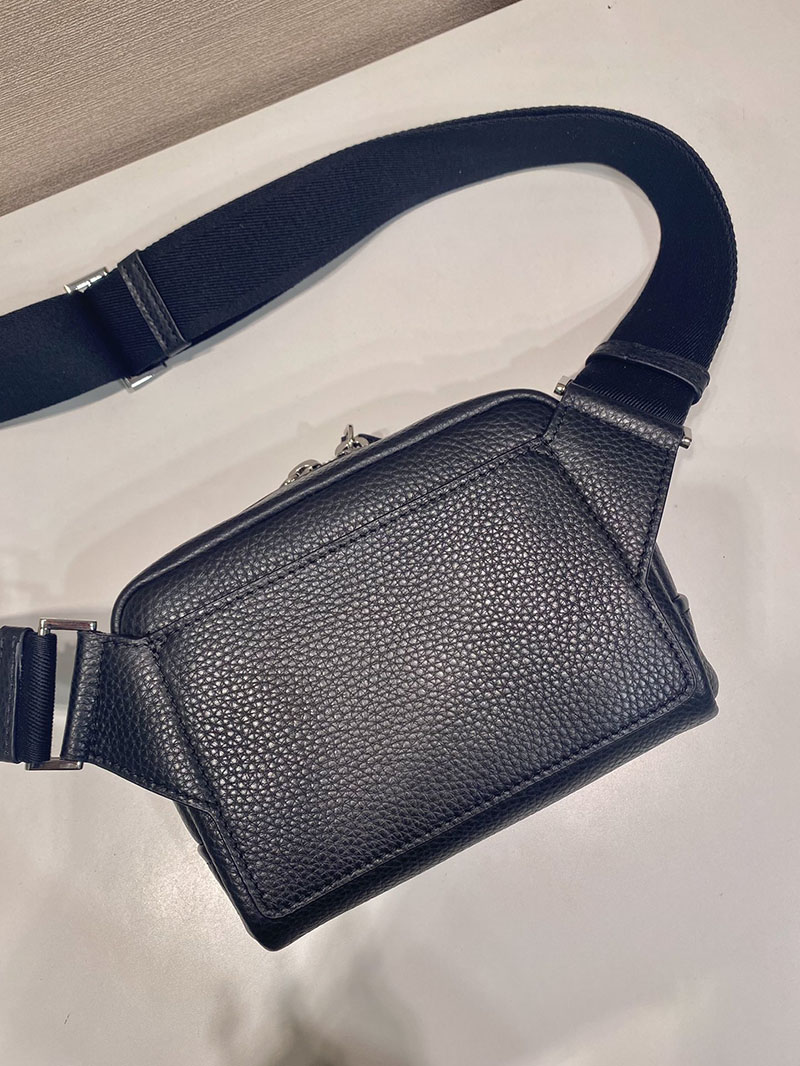 プラダ アウトレット PRADA ヴィッテロダイノレザー ショルダーバッグ 2VH184_2BBE_F0002_V_OOO ブラック H品 プラダ ショルダーバッグ メンズ - 画像 (7)