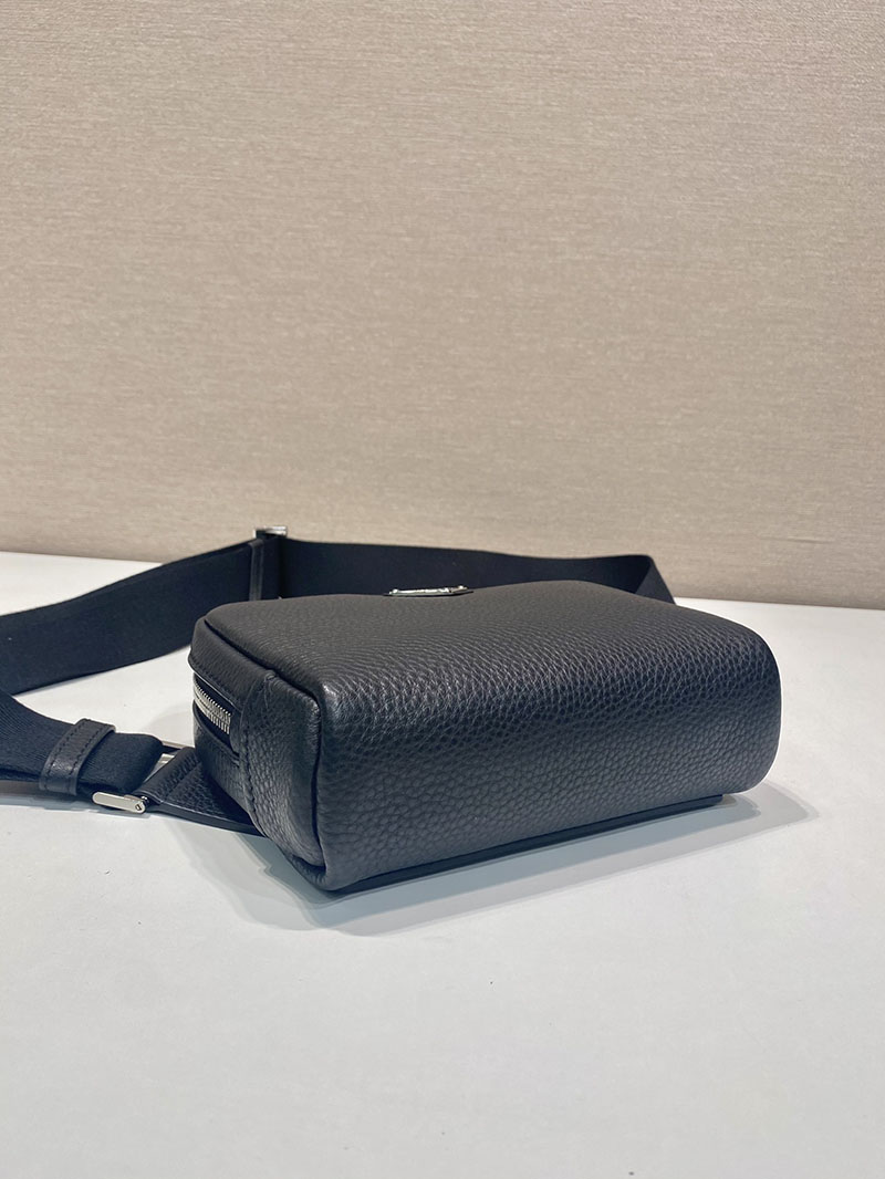 プラダ アウトレット PRADA ヴィッテロダイノレザー ショルダーバッグ 2VH184_2BBE_F0002_V_OOO ブラック H品 プラダ ショルダーバッグ メンズ - 画像 (6)