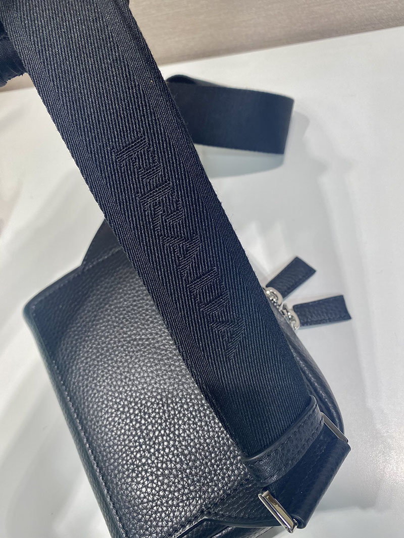 プラダ アウトレット PRADA ヴィッテロダイノレザー ショルダーバッグ 2VH184_2BBE_F0002_V_OOO ブラック H品 プラダ ショルダーバッグ メンズ - 画像 (5)