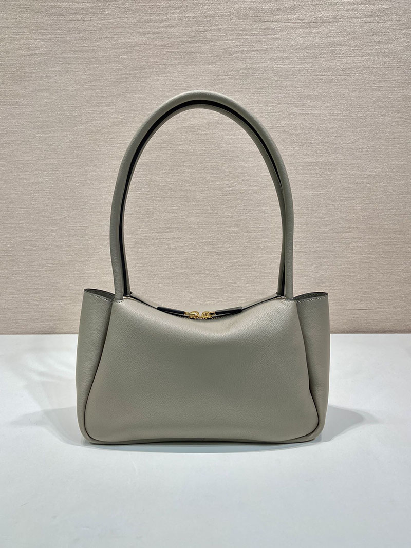 プラダ アウトレット PRADA ダーリン ミディアム レザー ショルダーバッグ 1BA444_2CYS_F03AN_V_OVX クレイ H品 プラダ ホーボーバッグ - 画像 (7)