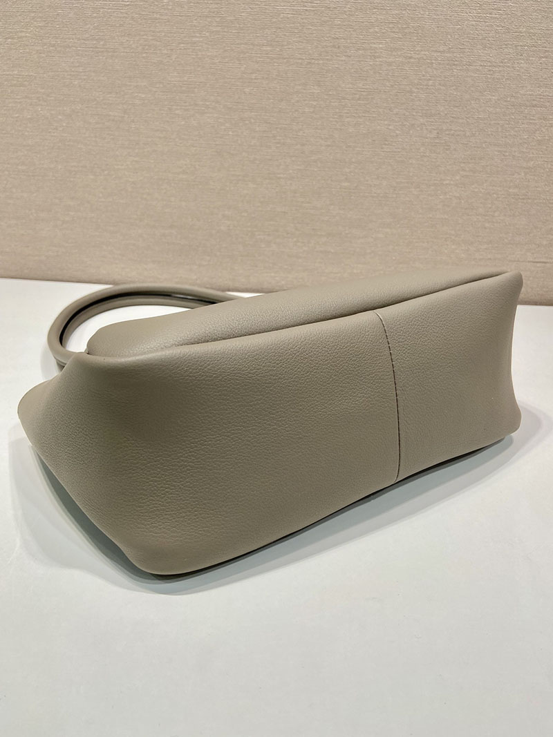 プラダ アウトレット PRADA ダーリン ミディアム レザー ショルダーバッグ 1BA444_2CYS_F03AN_V_OVX クレイ H品 プラダ ホーボーバッグ - 画像 (5)