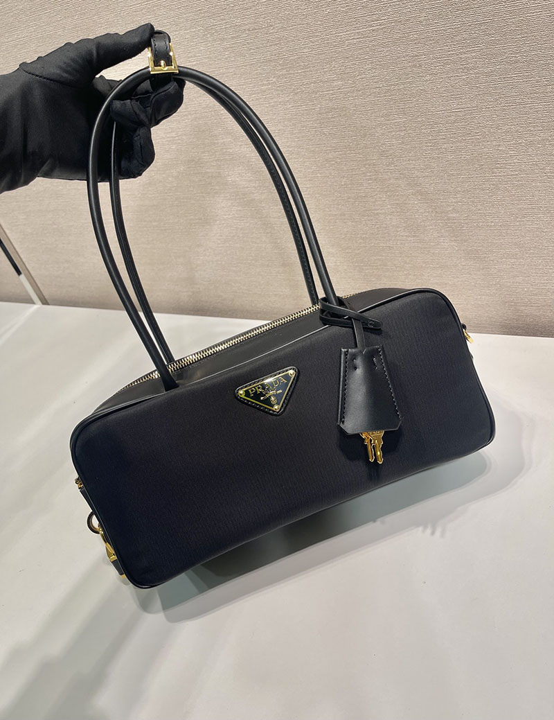 プラダ アウトレット PRADA パドロック付 スモール ハンドバッグ 1BB133_2C8Q_F0002_V_ODO ブラック H品 プラダ ハンドバッグ アウトレット - 画像 (8)