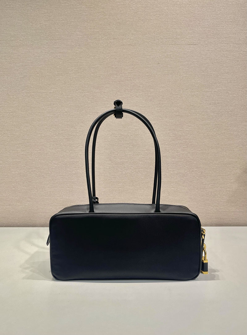プラダ アウトレット PRADA パドロック付 スモール ハンドバッグ 1BB133_2C8Q_F0002_V_ODO ブラック H品 プラダ ハンドバッグ アウトレット - 画像 (7)