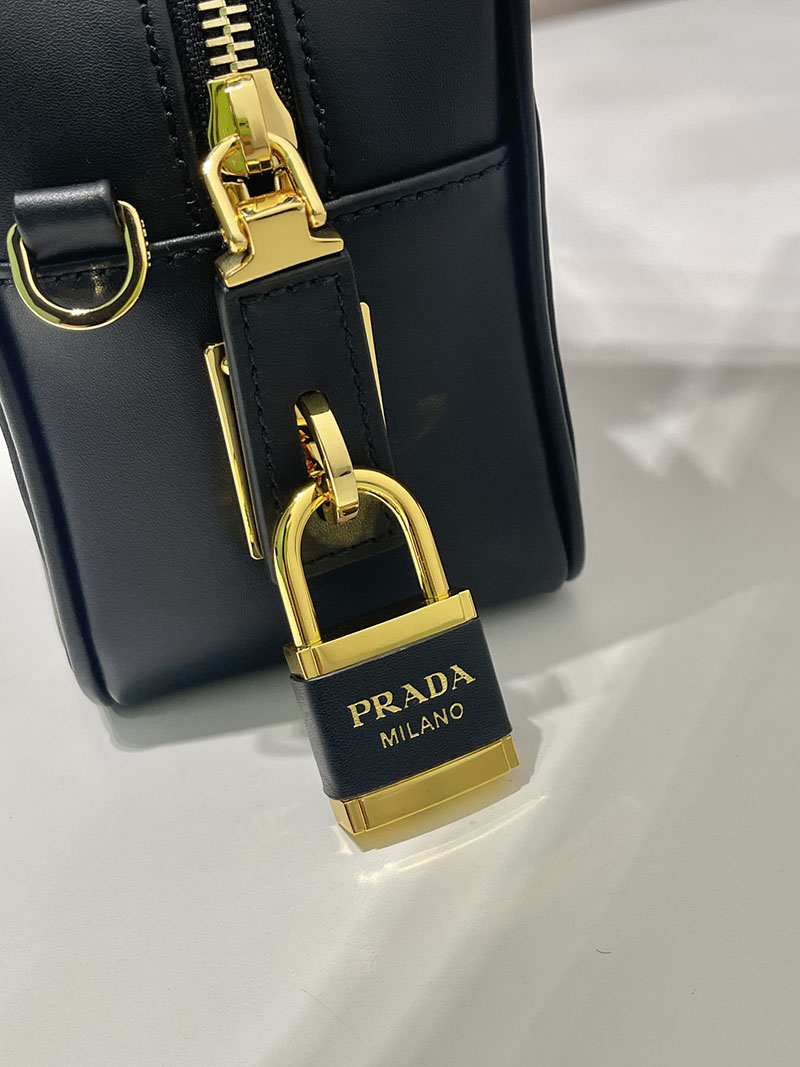 プラダ アウトレット PRADA パドロック付 スモール ハンドバッグ 1BB133_2C8Q_F0002_V_ODO ブラック H品 プラダ ハンドバッグ アウトレット - 画像 (4)