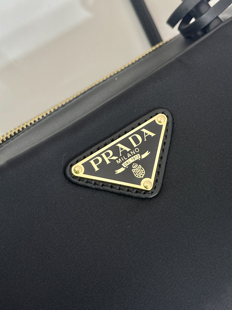 プラダ アウトレット PRADA パドロック付 スモール ハンドバッグ 1BB133_2C8Q_F0002_V_ODO ブラック H品 プラダ ハンドバッグ アウトレット - 画像 (2)