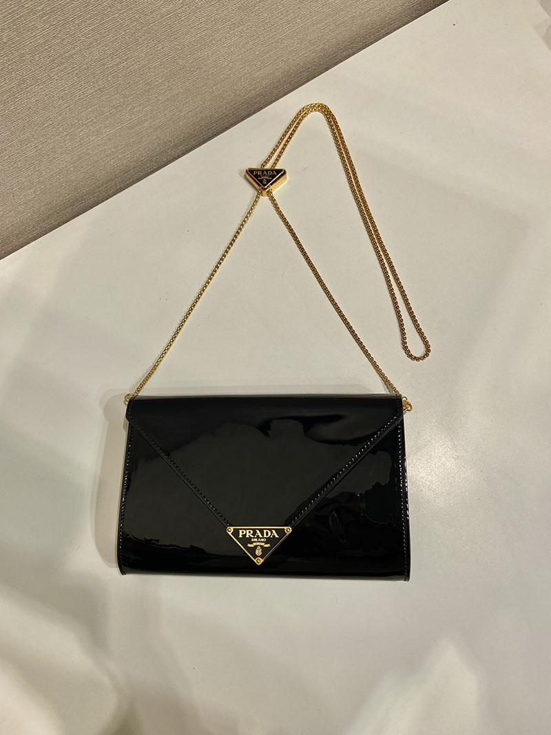 プラダ アウトレット PRADA サフィアーノレザー ミニバッグ 1BP051_NZV_F0002_V_5TO ブラック H品 プラダ 斜めがけショルダーバッグ - 画像 (8)